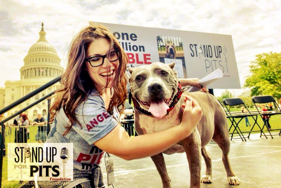 Angel and Rebecca Corry One Million Pibble March on Washington