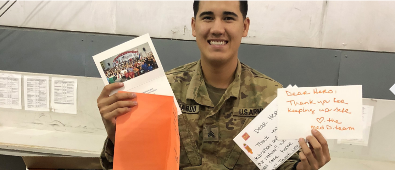 Look at that smile! | Photo courtesy of Operation Gratitude
