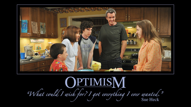 At Trophy Central, we think Sue Heck's optimism makes her a superhero! Who inspires YOU?